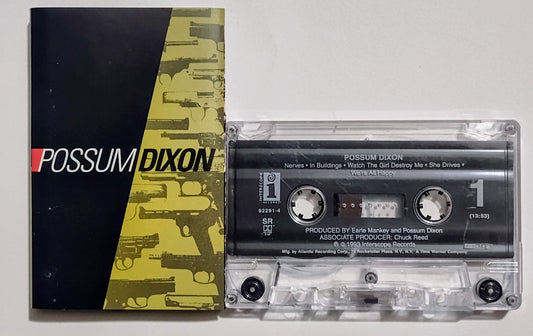 Possum Dixon - "Possum Dixon" - CASSETTE TAPE (DIGalog; DOLBY HX PRO S NR) VG/VG+