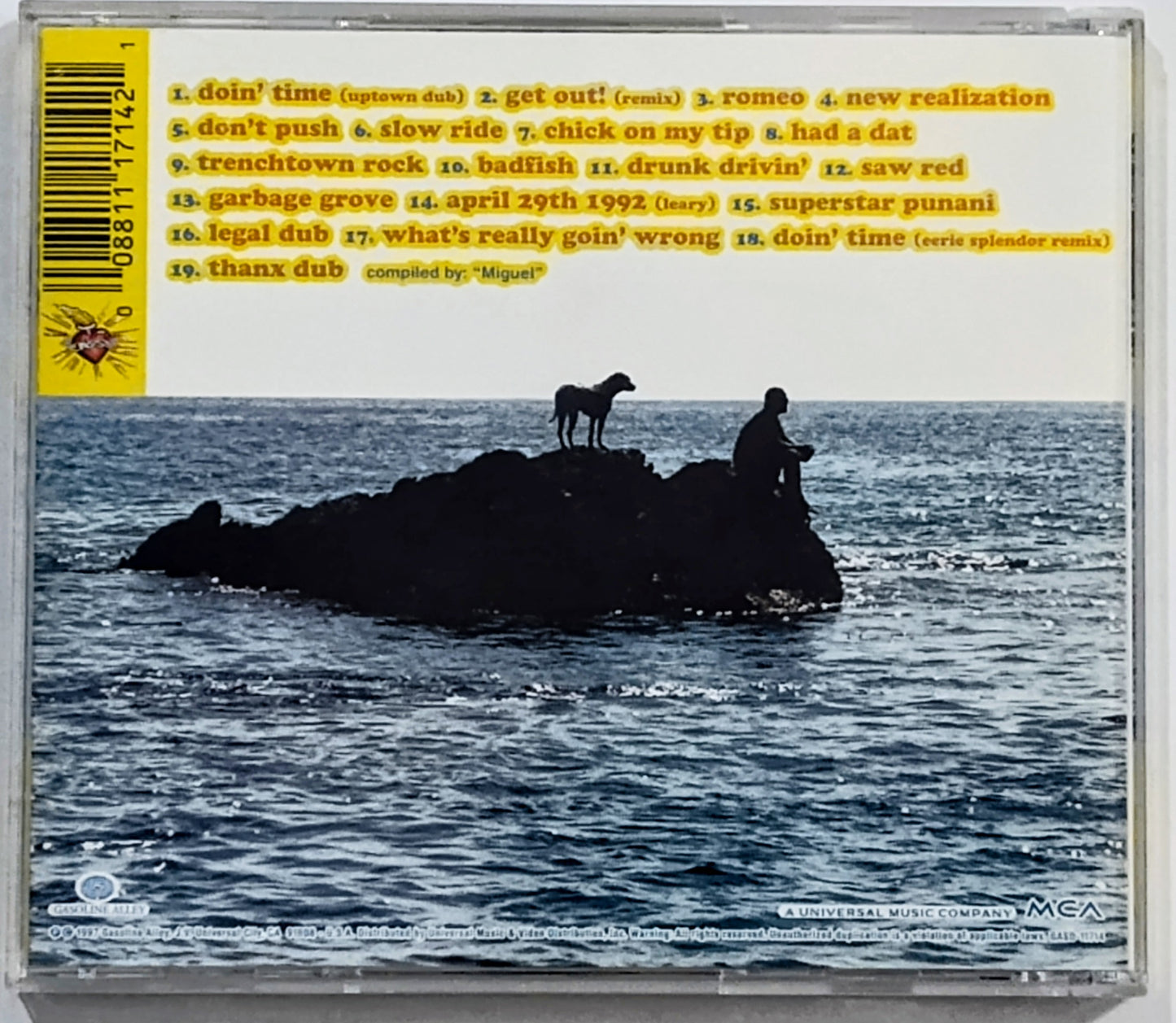 Sublime - “Second Hand Smoke” - COMPACT DISC VG+/VG