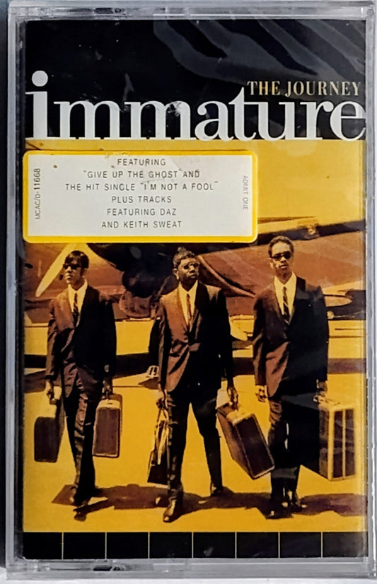 Immature - "The Journey" - CASSETTE TAPE (DOLBY HX PRO B NR) M/M (Sealed w/ hype sticker)