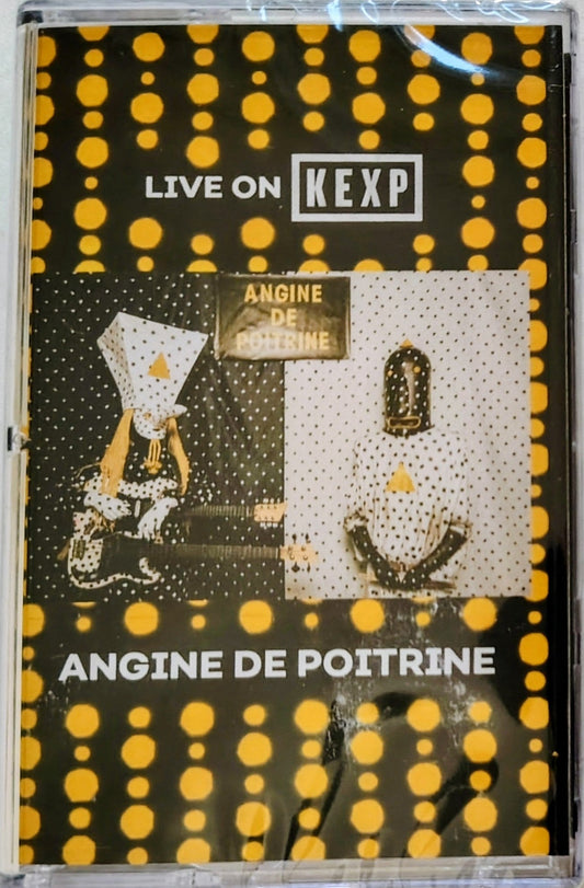 Angine de Poitrine - "Live on KEXP" - INDIE CASSETTE TAPE (Italy "Fan Club" Import) M/M (Sealed)