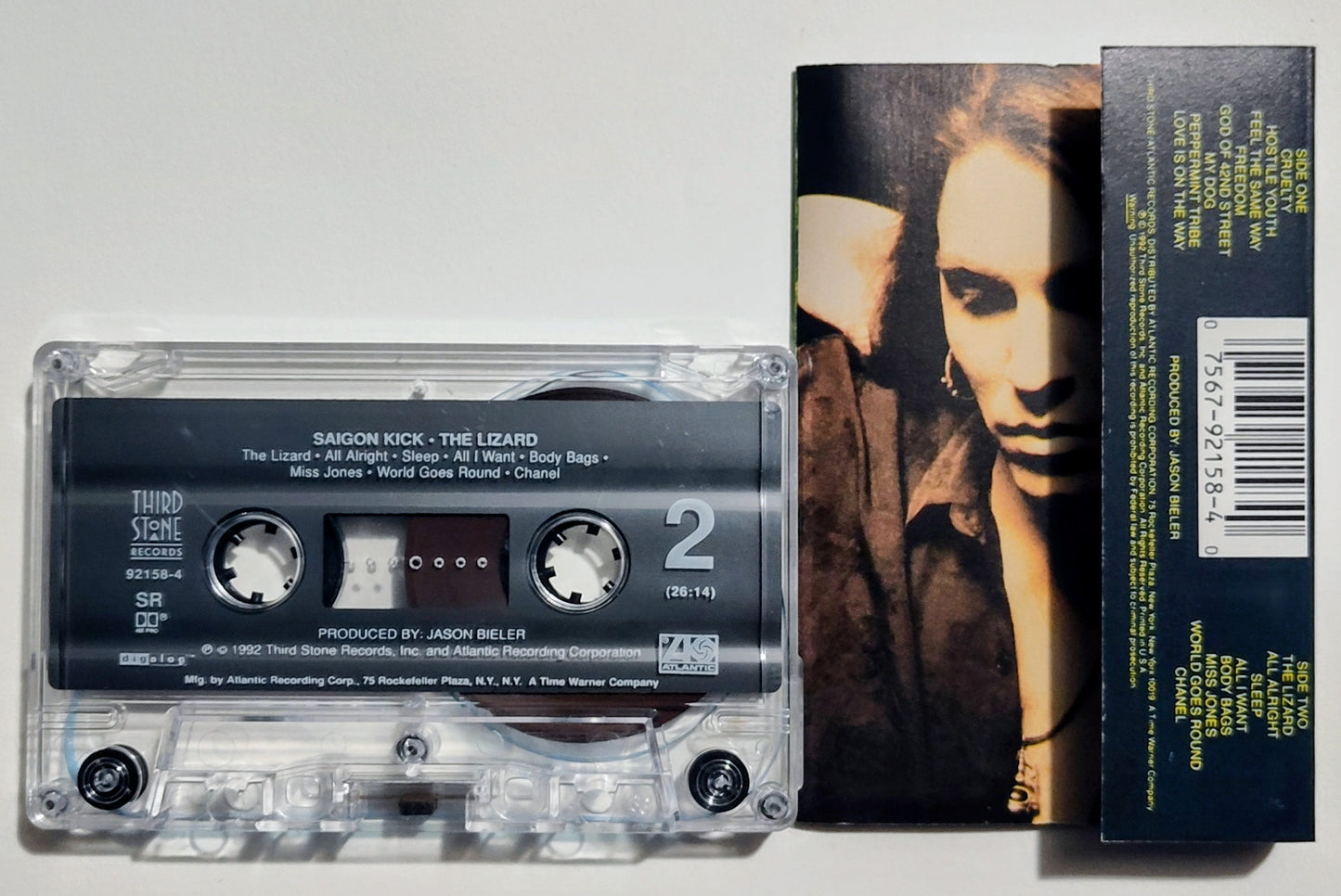 Saigon Kick - "The Lizard" - CASSETTE TAPE VG+/VG+