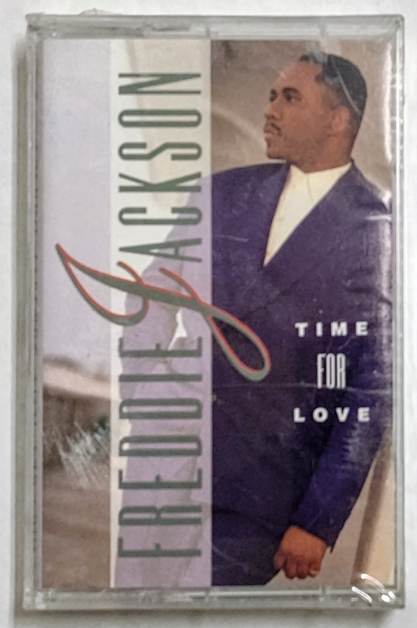 Freddie Jackson - “Time For Love” - CASSETTE TAPE M/M (Sealed; scratchy cellophane)