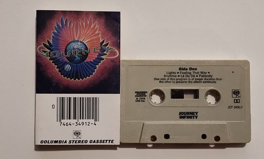 Journey - "Infinity" - CASSETTE TAPE (DOLBY) VG/VG