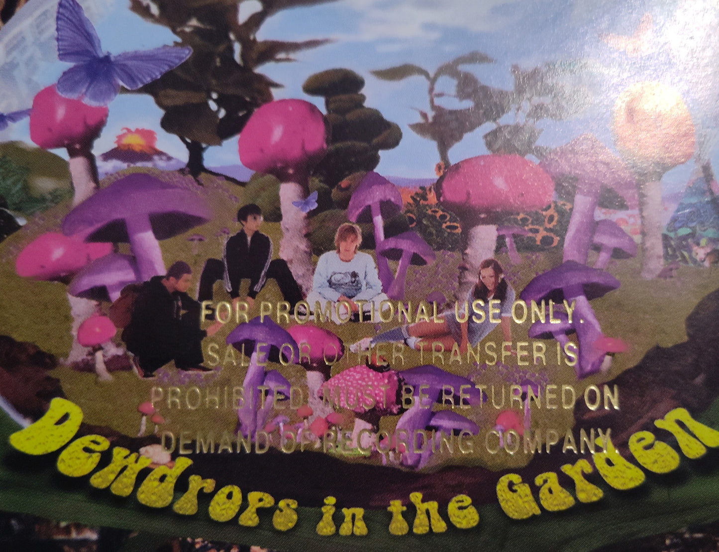 Deee-Lite - "Dewdrops In The Garden" - COMPACT DISC (Promo Copy) VG+/VG+