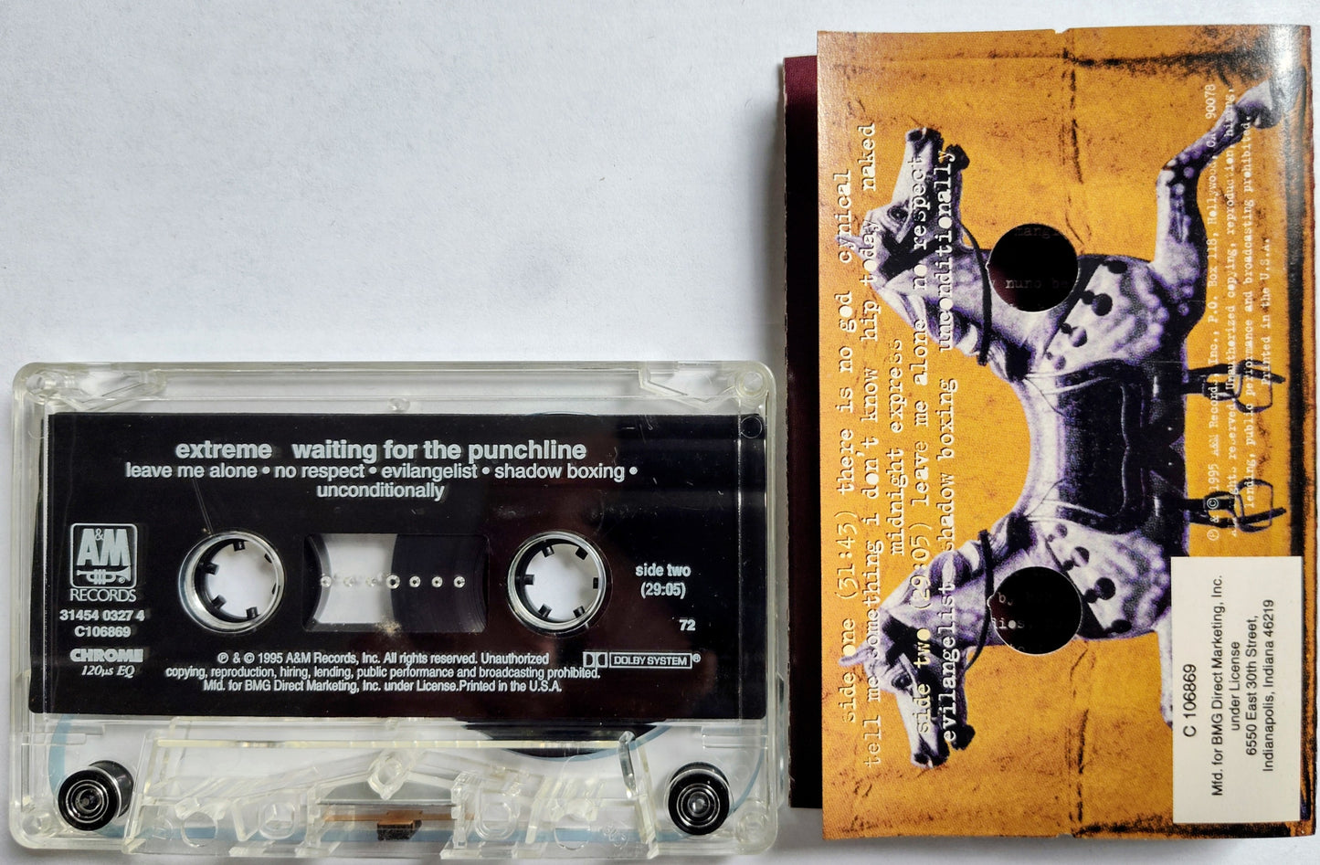 Extreme - “Waiting For The Punchline” - CASSETTE TAPE VG+/VG+