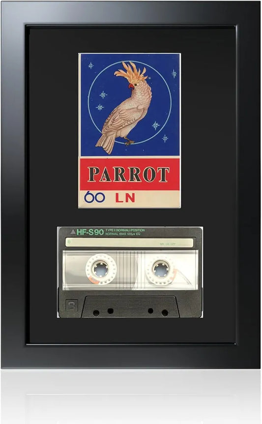 Cassette Tape Display Frame - Single Jewel Case + Single Tape Shell - Free Shipping!