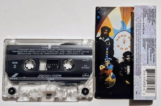Tony! Toni! Toné! - "Sons Of Soul" - CASSETTE TAPE (Chrome) VG+/VG+