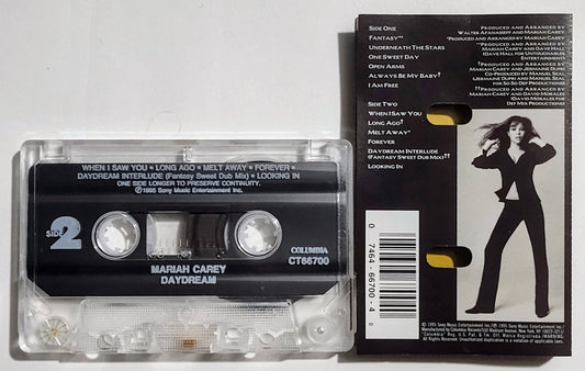 Mariah Carey - "Daydream" - CASSETTE TAPE VG+/VG+