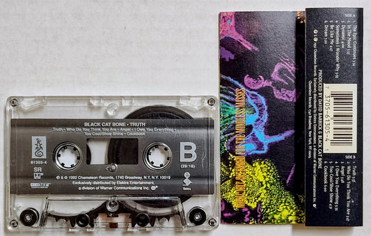 Black Cat Bone - “Truth” - CASSETTE TAPE VG+/VG