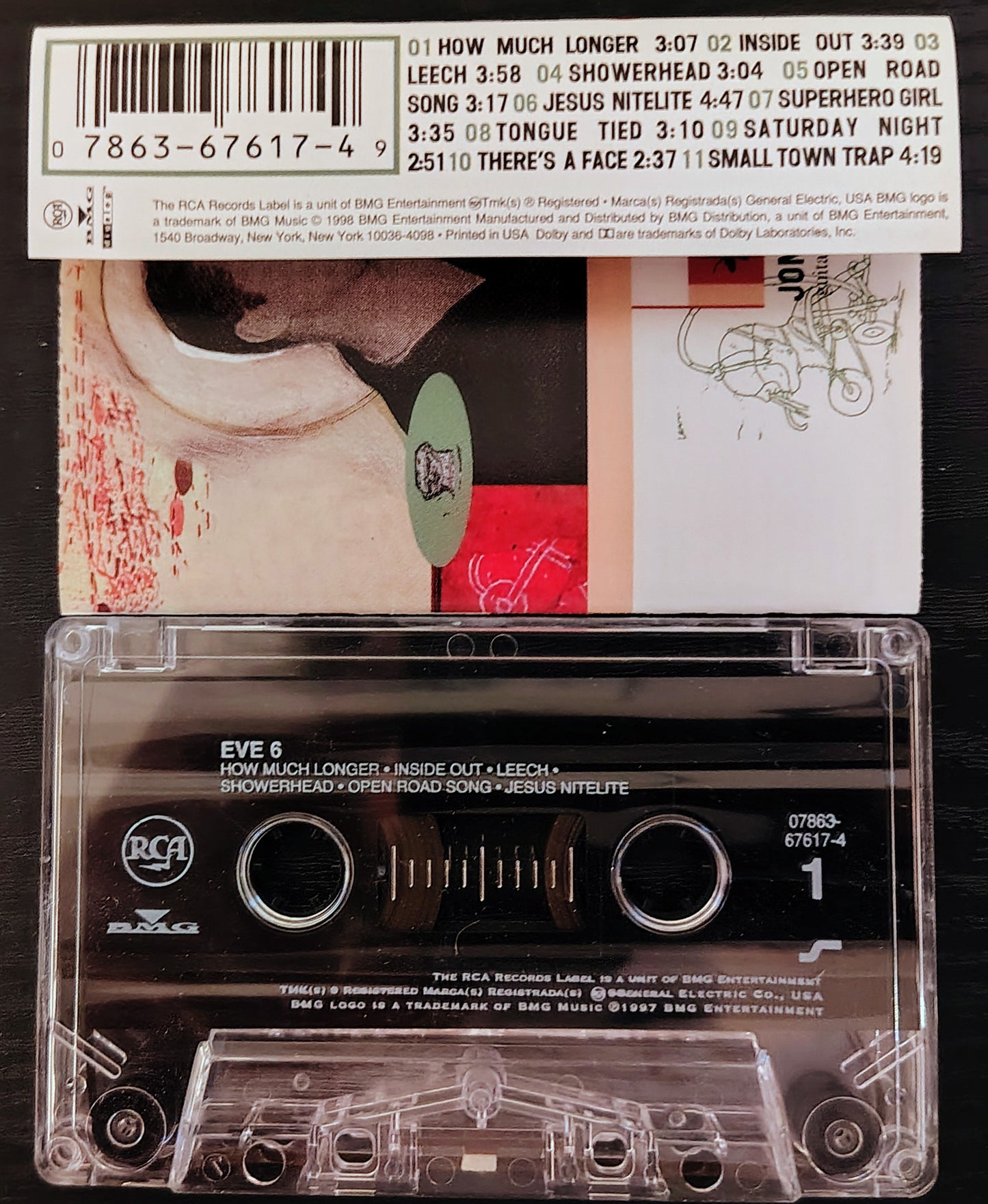 Eve 6 - “Eve 6” - CASSETTE TAPE VG+/VG+ *🚨*