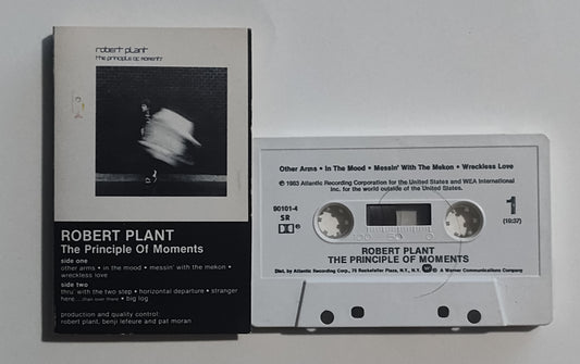Robert Plant - "The Principle Of Moments" - CASSETTE TAPE (SR; DOLBY) VG+/VG+