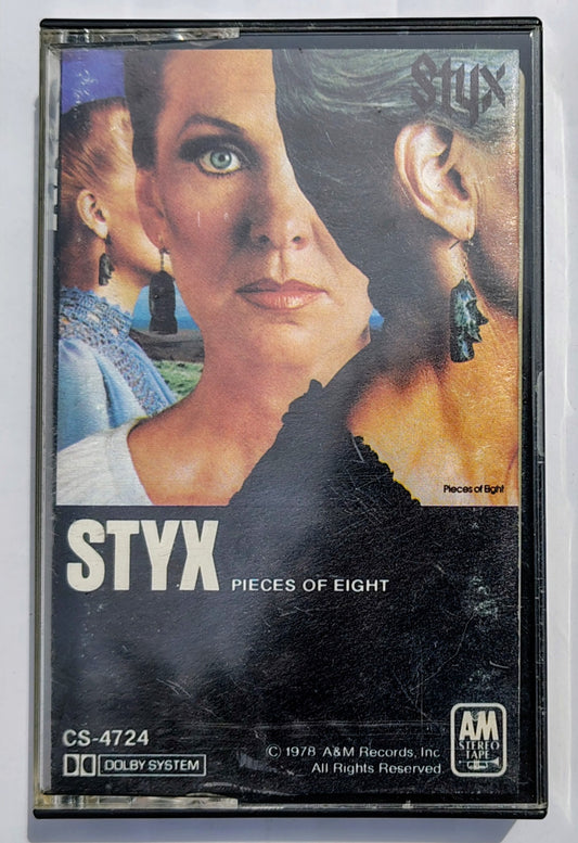 Styx - “Pieces Of Eight” - CASSETTE TAPE VG/VG