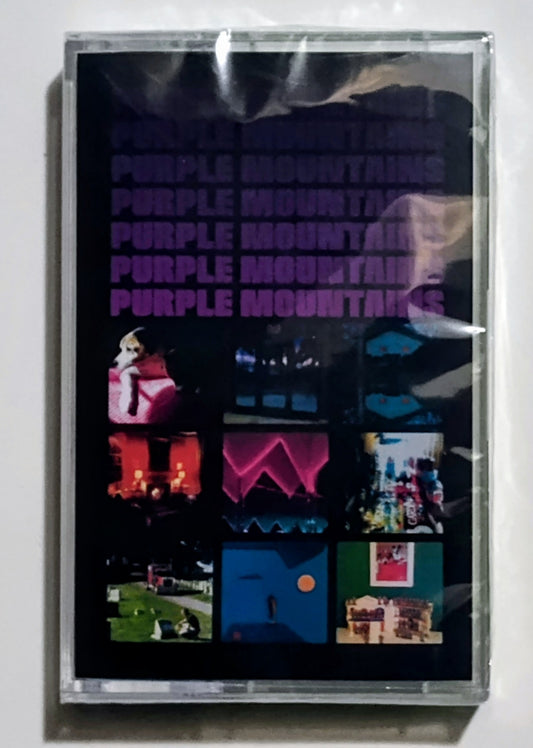 Purple Mountains (David Berman of Silver Jews) - "Purple Mountains" - INDIE CASSETTE TAPE (Neon green shell) M/M (Sealed)