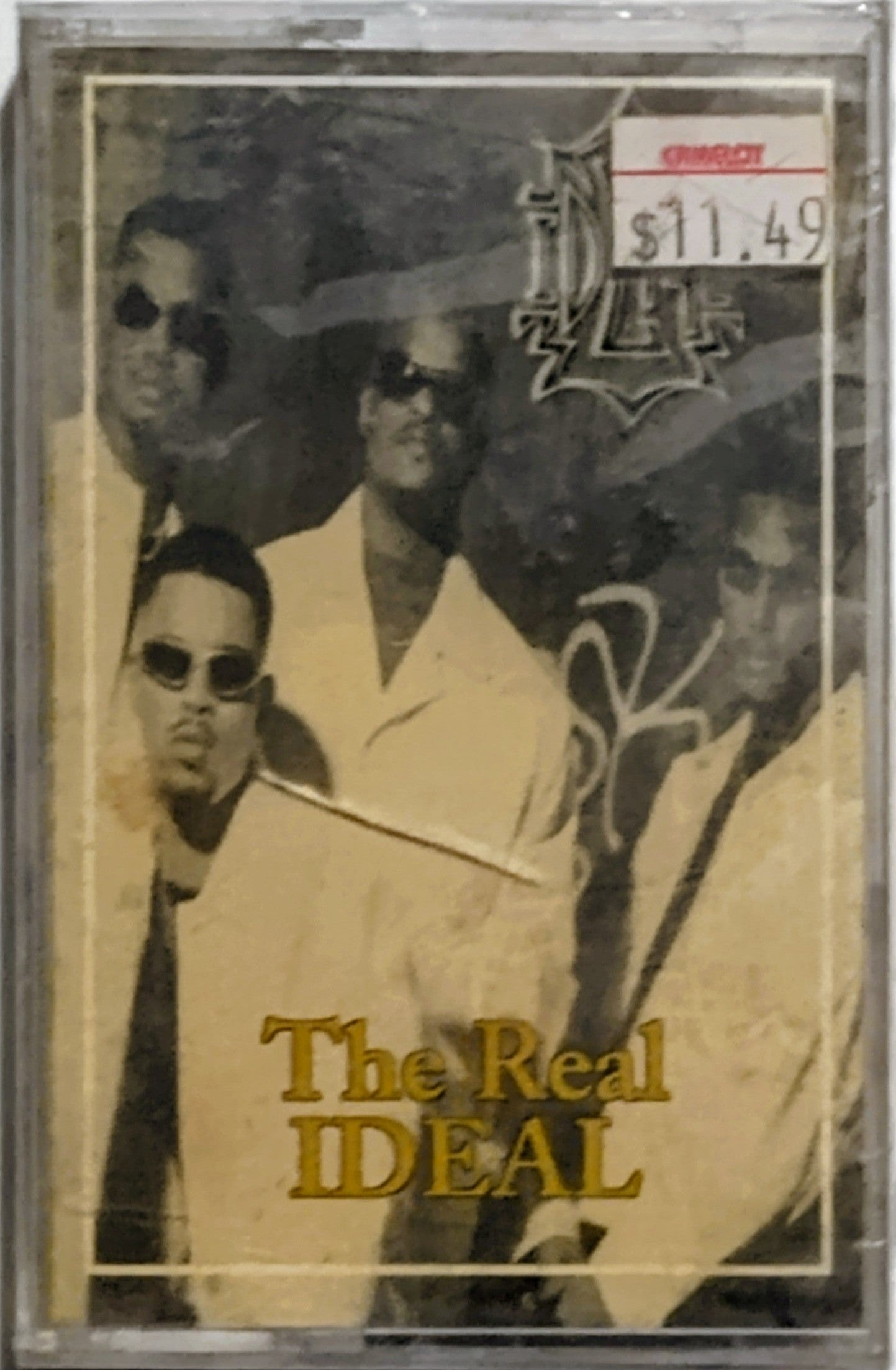 Ideal - "The Real Ideal" - CASSETTE TAPE VG+/M (Sealed; cracked case)