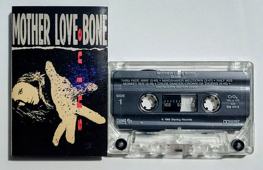 Mother Love Bone - "Shine EP" - CASSETTE TAPE (Chrome; DOLBY HX PRO) VG/VG+