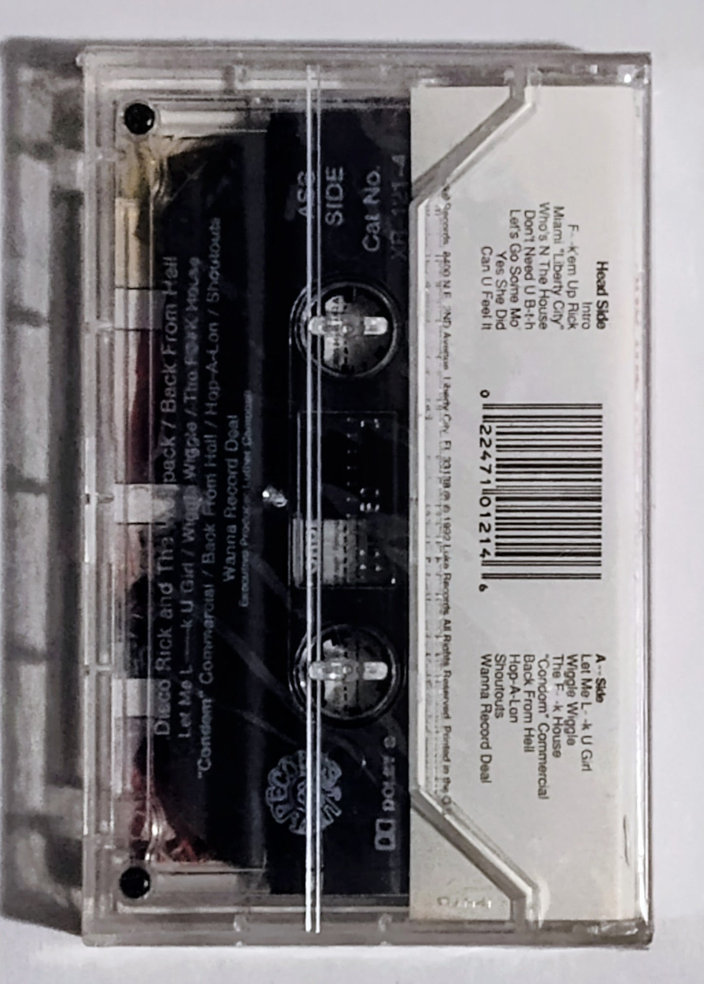 Disco Rick And The Wolf Pack - “Back From Hell” - CASSETTE TAPE M/M (Sealed)