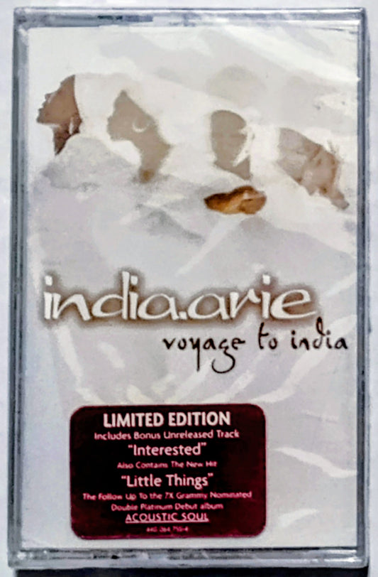 India.arie - “Voyage To India” - CASSETTE TAPE M/M (Sealed with hype sticker)