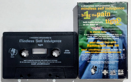 Mindless Self Indulgence - “Bring The Pain” - CASSETTE TAPE (Single) VG/VG