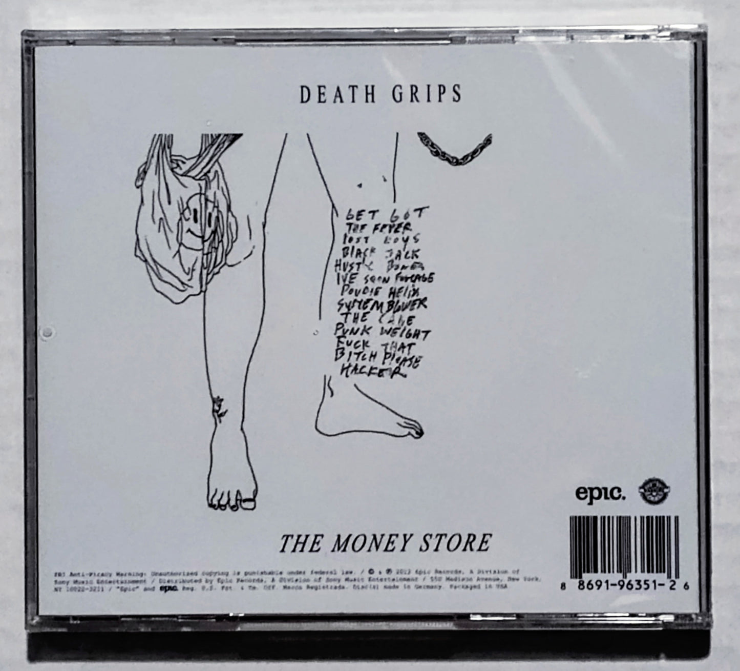 Death Grips - "The Money Store" - INDIE COMPACT DISC M/M (Sealed)