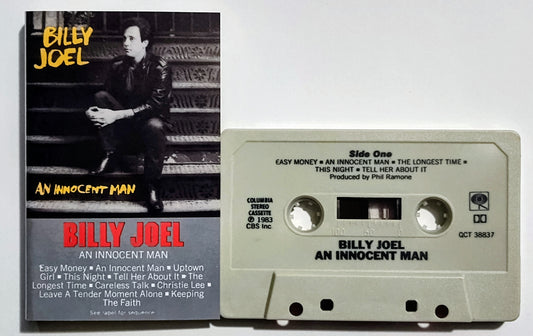 Billy Joel - "An Innocent Man" - CASSETTE TAPE VG/VG+
