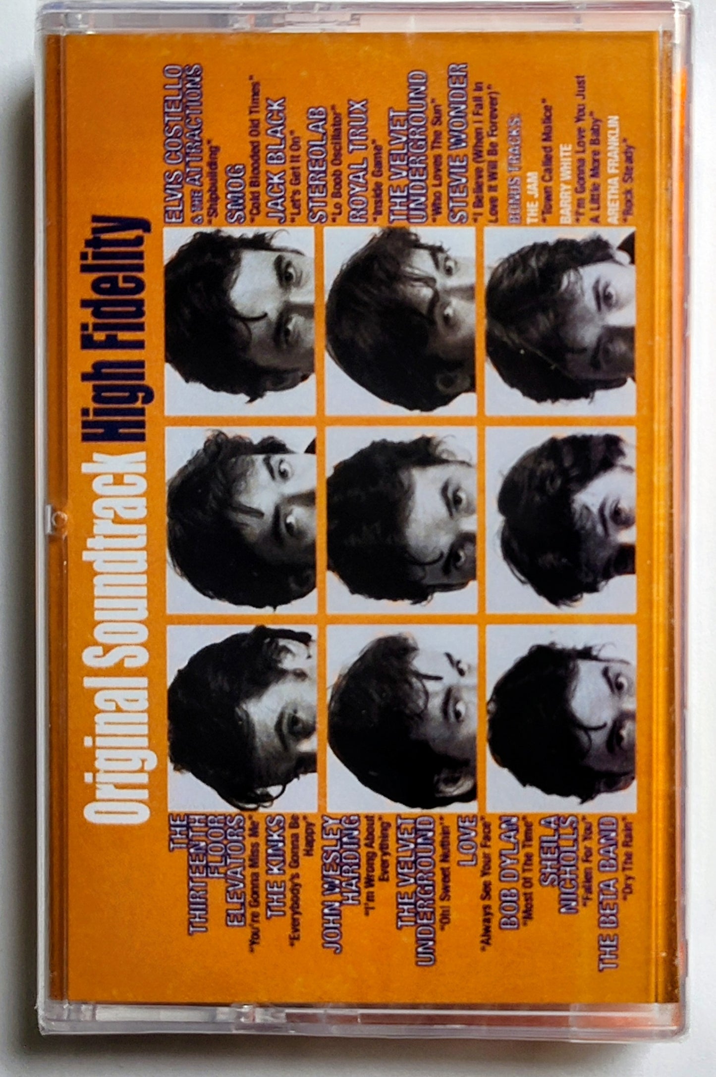 Various Artists - “High Fidelity Soundtrack” - CASSETTE TAPE (Italy “Fan Club” Import) M/M (Sealed)