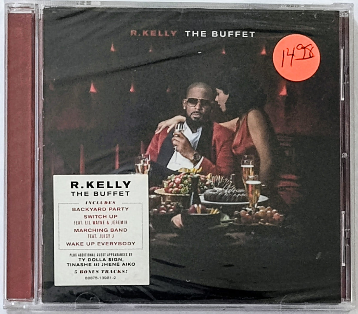 R. Kelly - “The Buffet (Deluxe)” - COMPACT DISC M/M (Sealed with hype sticker)