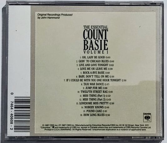 Count Basie - “The Essential Count Basie” - COMPACT DISC VG+/VG+