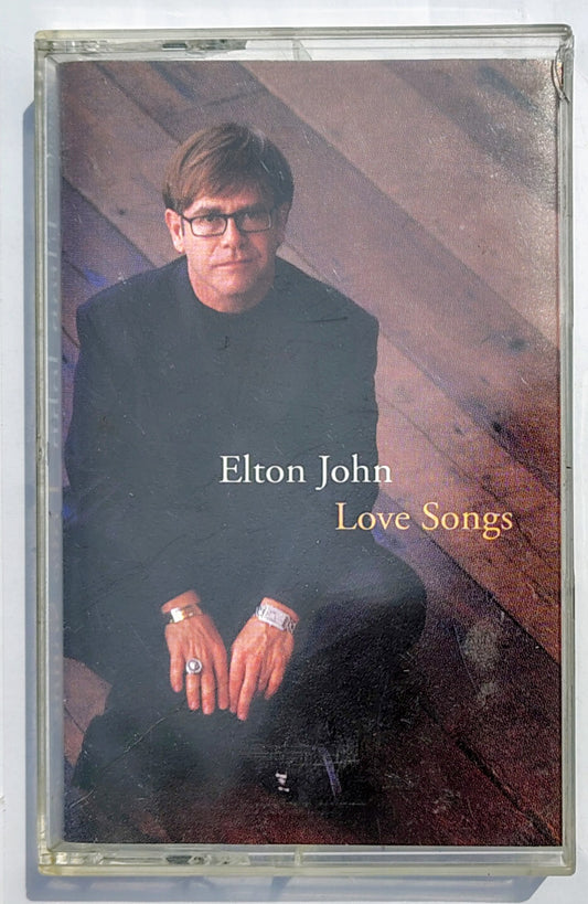 Elton John - “Love Songs” - CASSETTE TAPE VG+/VG+