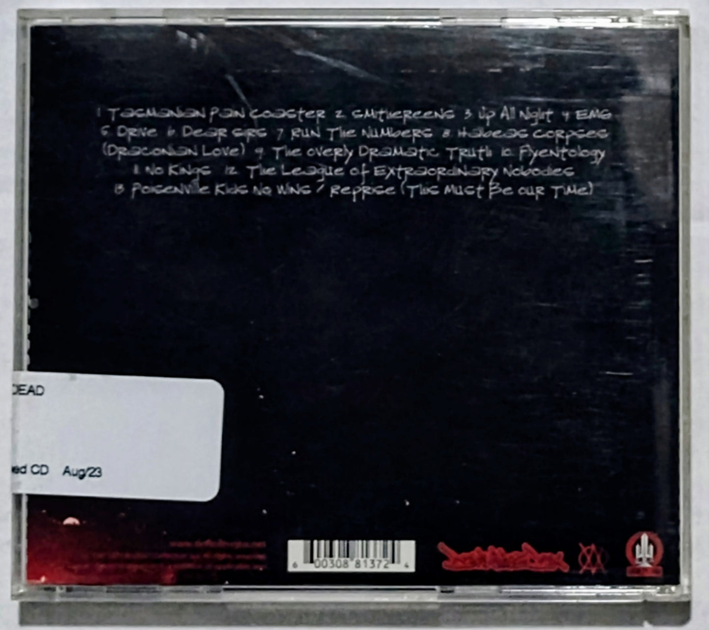 El-P - “I’ll Sleep When You're Dead” - INDIE COMPACT DISC VG/VG