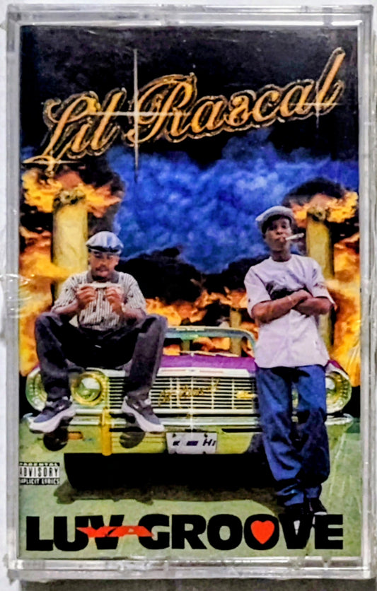 Lil Rascal - “Luv Ya Groove” - CASSETTE TAPE (Maxi Single) NM/M (Sealed; small hole in cellophane along cover/ spine)