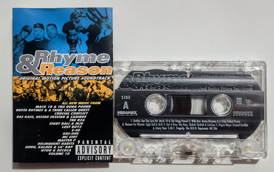 Various Artists - "Rhyme & Reason Soundtrack" - CASSETTE TAPE G+/G+