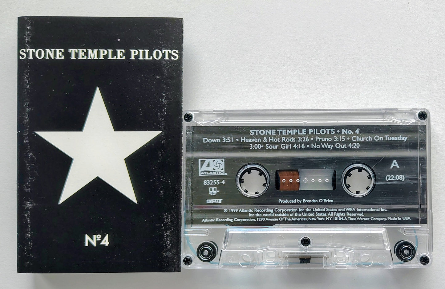 Stone Temple Pilots - “#4” - CASSETTE TAPE G+/VG* (Cover wear;* see notes) *🚨*