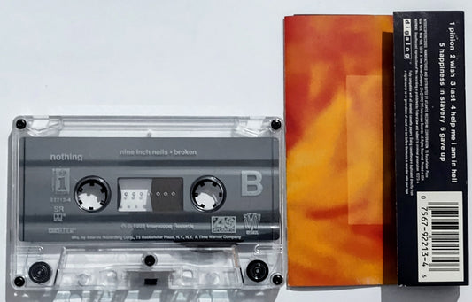 Nine Inch Nails - “Broken” - CASSETTE TAPE VG+/VG+