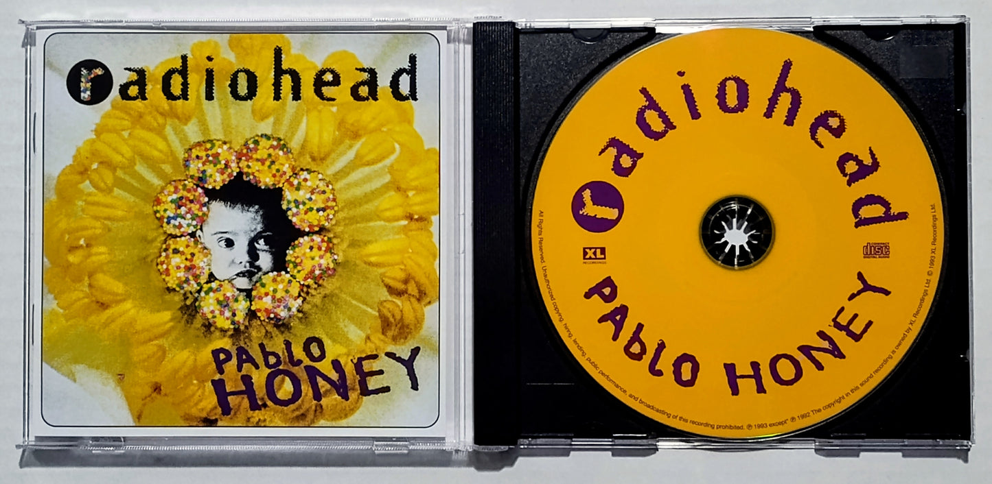 Radiohead - "Pablo Honey" - COMPACT DISC NM/NM