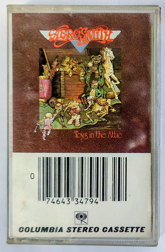 Aerosmith - "Toys In The Attic" - CASSETTE TAPE VG/VG