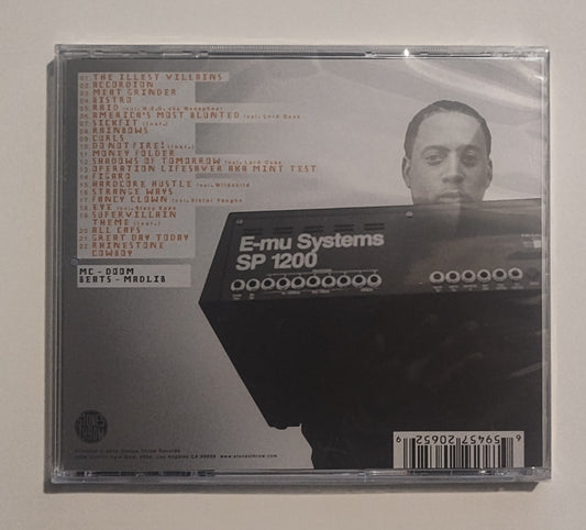 Madvillain (MF DOOM + Madlib) - "Madvillainy" - INDIE COMPACT DISC M/M (Sealed)