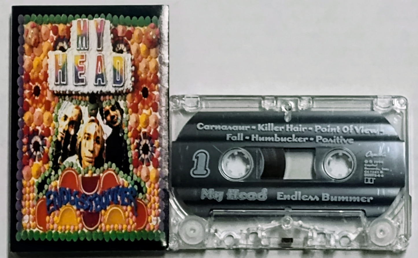 My Head - “Endless Bummer” - CASSETTE TAPE VG+/VG+
