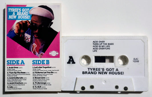 Tyree - "Tyree's Got A Brand New House" - CASSETTE TAPE VG/VG