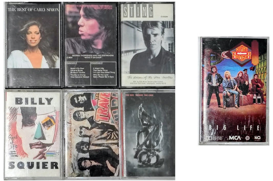 7-Tape Classic Rock Mini Batch (Lot 4)