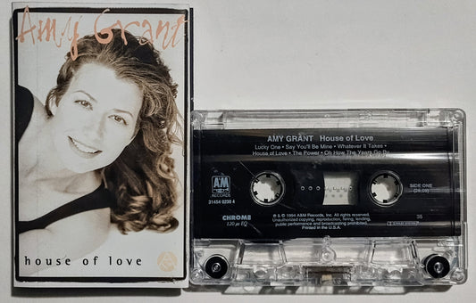 Amy Grant - "House Of Love" - CASSETTE TAPE (Chrome; DOLBY) VG/VG