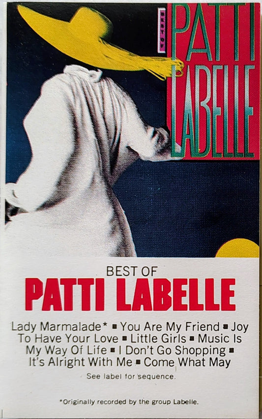 Patti LaBelle - "Best of Patti LaBelle" - CASSETTE TAPE VG+/VG+ 🔥🔥🔥
