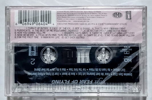 Mya - “Fear Of Flying” - CASSETTE TAPE NM/M (Sealed with hype sticker; 1cm crack in case cover)