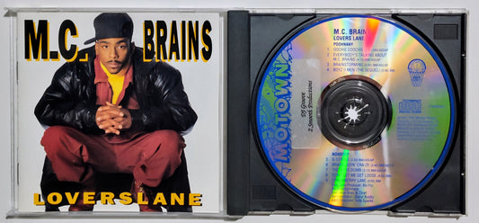 M.C. Brains - "Loverslane" - COMPACT DISC VG/G+