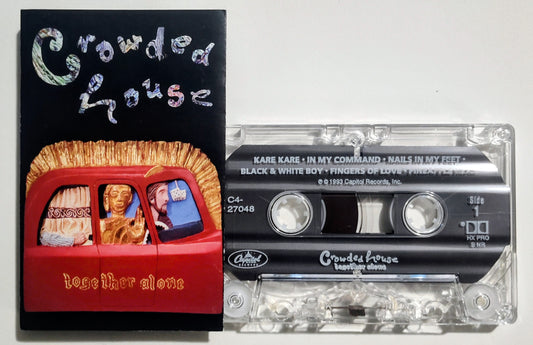 Crowded House - "Together Alone" - CASSETTE TAPE VG+/VG+