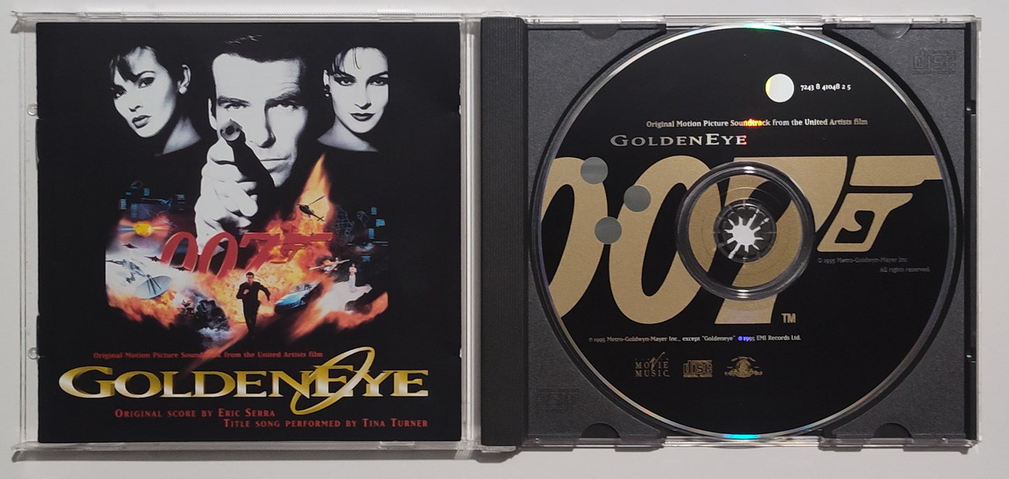 Eric Serra; Tina Turner - "Goldeneye Soundtrack" - COMPACT DISC VG/VG