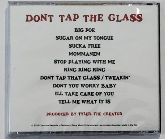 Tyler The Creator - “Don’t Tap The Glass” - INDIE COMPACT DISC (Italy “Fan Club” Import) M/M (Sealed)