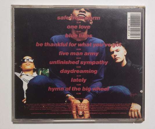Massive Attack - "Blue Lines" - COMPACT DISC VG/G+