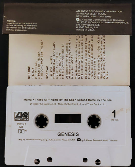 Genesis - “Genesis” - CASSETTE TAPE VG+/VG