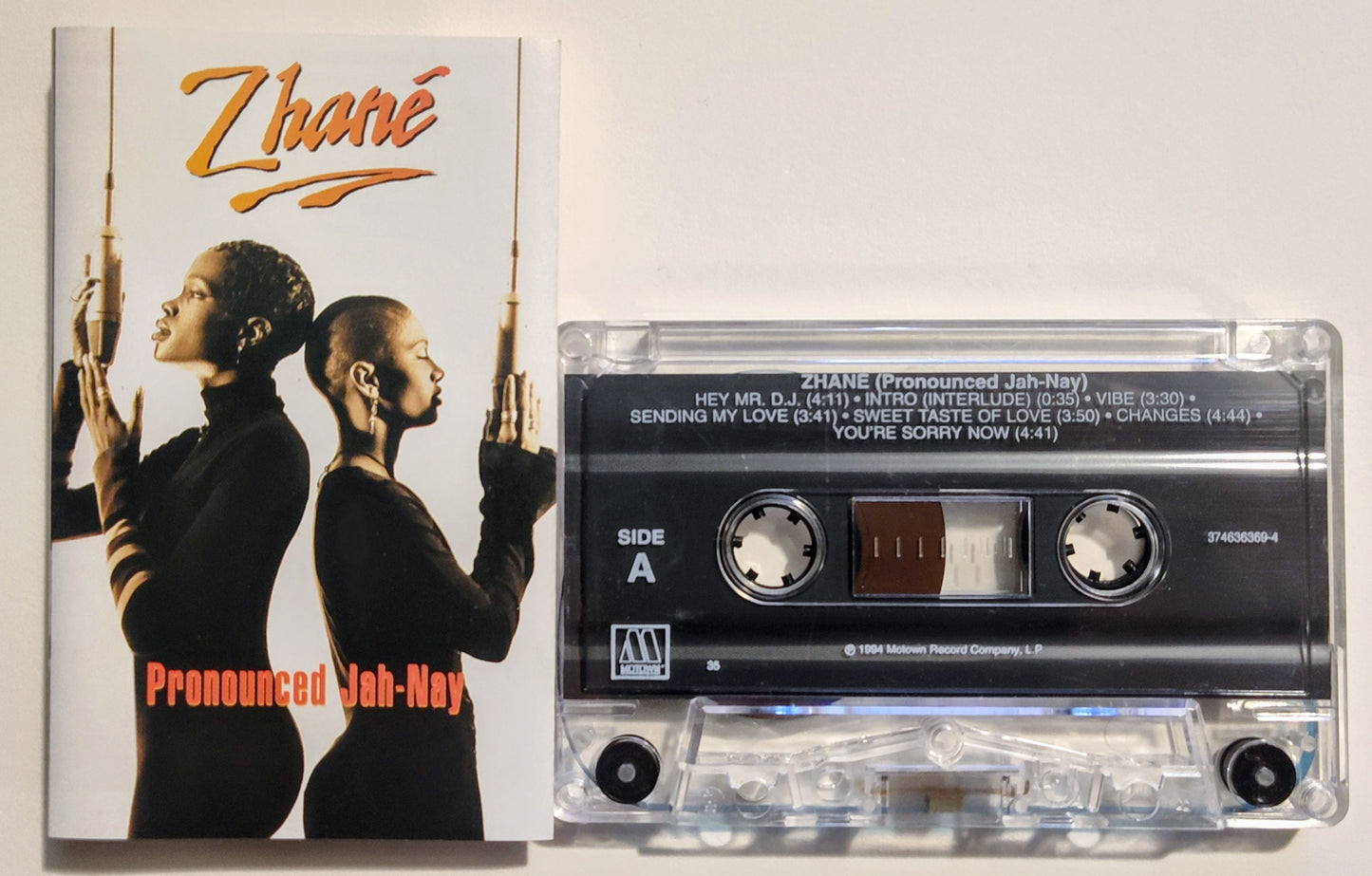 Zhané - "Pronounced Jah-Nay" - CASSETTE TAPE VG+/VG+