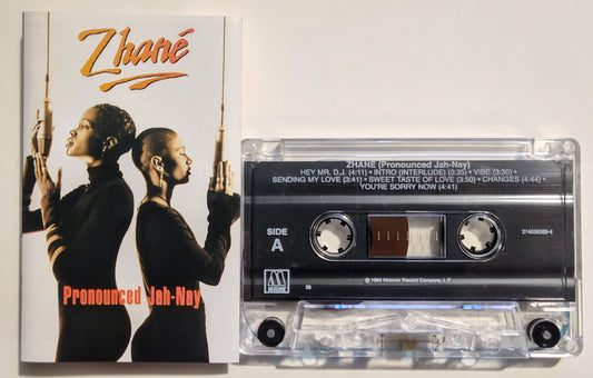 Zhané - "Pronounced Jah-Nay" - CASSETTE TAPE VG+/VG+
